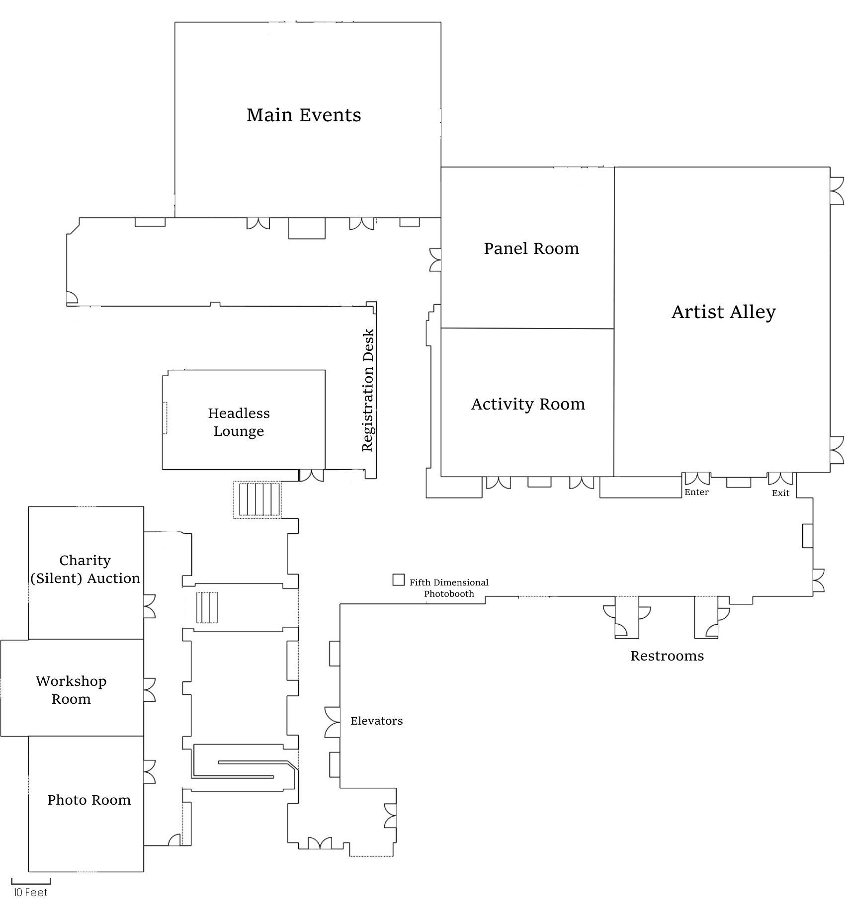 Map of venue Map of venue